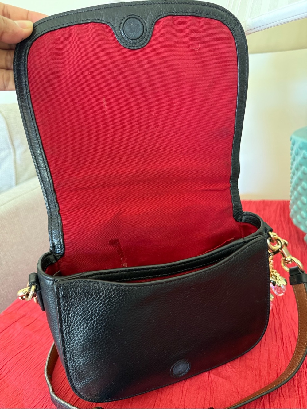 COACH Horse and Carriage Saddle Bag (model C4058)final price - Picture 10 of 16